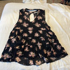 Cute Floral Tank Top